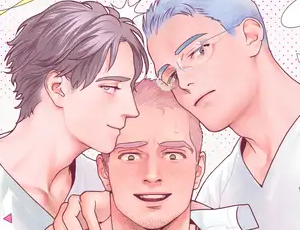 3Pおじさん受けBL漫画 絶頂★雄テオパシー