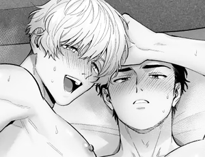 ウリ専ボーイBL漫画 シロクロ指名～モブの3P体験記～