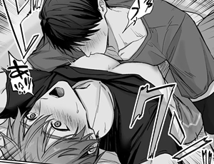 バレーボール部顧問と男子部員のBL漫画 身動きできない先生を×××する話