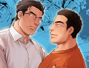 ゲイの同級生がおじさんになってから再会する中年BL漫画 二度目の学校性活