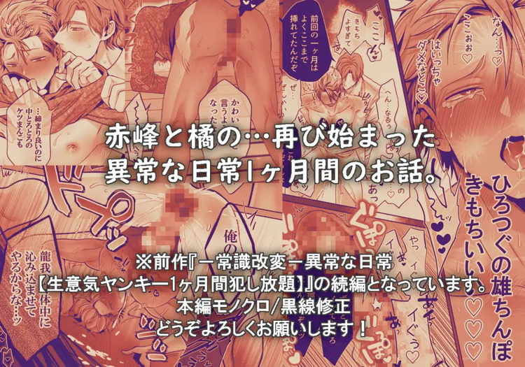 -常識改変-異常な日常[生意気ヤンキー1ヶ月間溺愛開発]